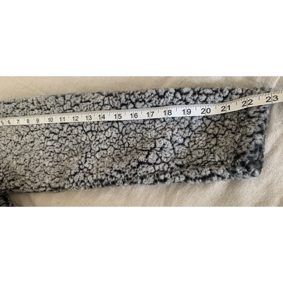 Park City Boxercraft Sherpa Pullover Womens Small 1/4 Zip Soft Fuzzy Sweatshirt - Picture 12 of 13